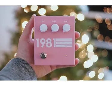 DRV Shell Pink Guitar Pedal By 1981 Inventions