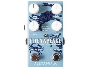 Chesapeake Stereo Chorus Vibrato Guitar Pedal By Alexander Pedals