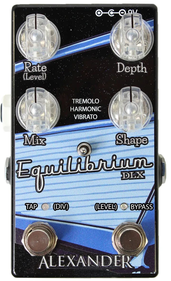 Equilibrium DLX Guitar Pedal By Alexander Pedals