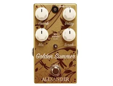 Golden Summer Guitar Pedal By Alexander Pedals