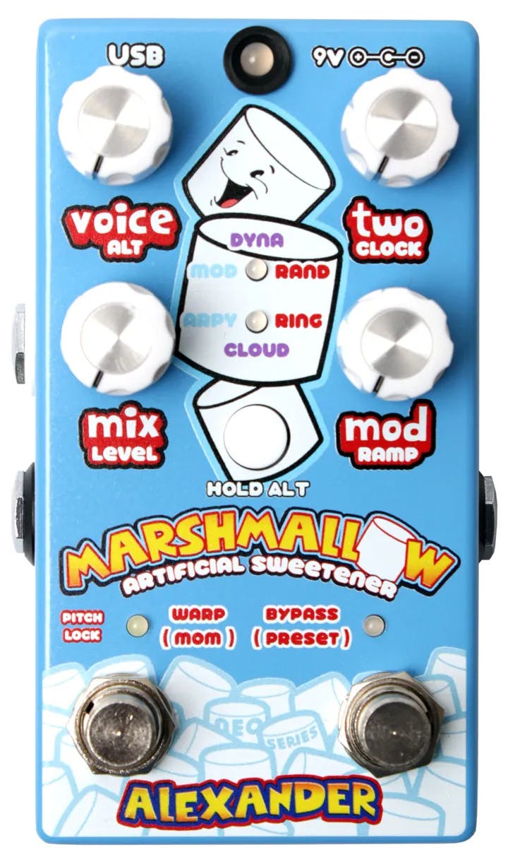 Marshmallow Guitar Pedal By Alexander Pedals