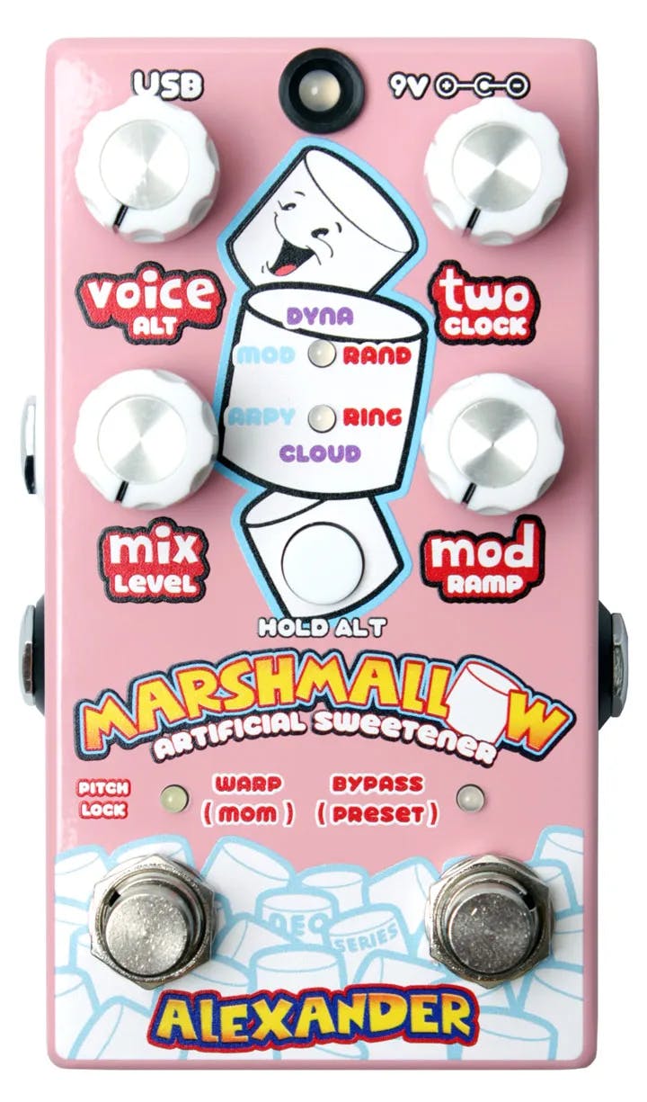 Marshmallow Guitar Pedal By Alexander Pedals