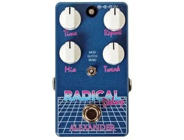 Radical Delay Guitar Pedal By Alexander Pedals