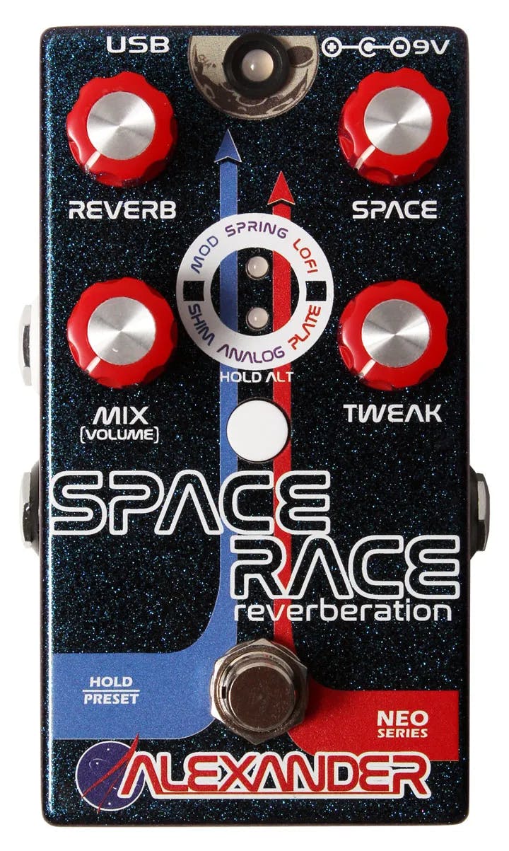 Space Race Guitar Pedal By Alexander Pedals