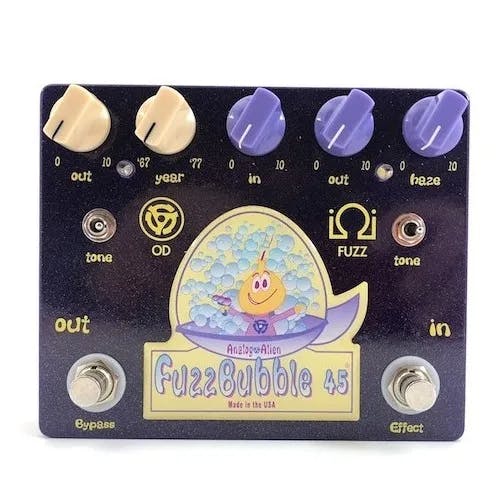 Fuzzbubble-45 Guitar Pedal By Analog Alien