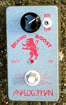 Beano Boost Guitar Pedal By Analog Man