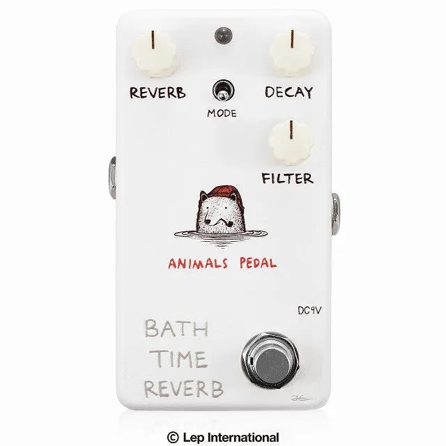 Bath Time Reverb Guitar Pedal By Animals Pedal