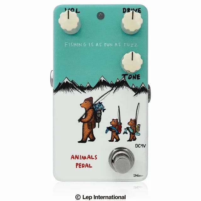 Fishing is as Fun as Fuzz Guitar Pedal By Animals Pedal