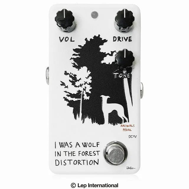 I Was a Wolf in the Forest Distortion Guitar Pedal By Animals Pedal