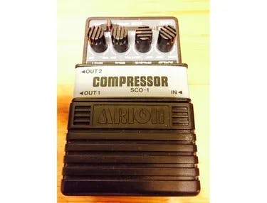 SCO-1 Compressor Guitar Pedal By Arion
