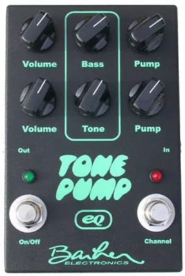 Tone Pump EQ Guitar Pedal By Barber Electronics