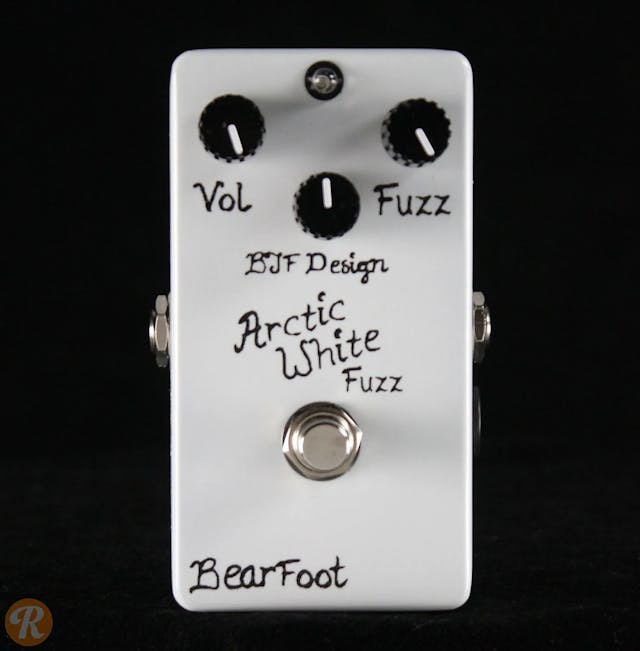 Arctic White Fuzz Guitar Pedal By Bearfoot FX