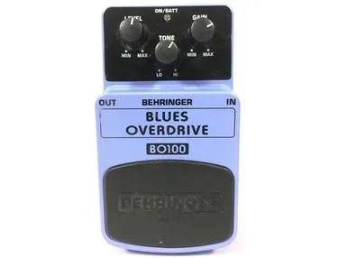 BO100 Blues Overdrive Guitar Pedal By Behringer