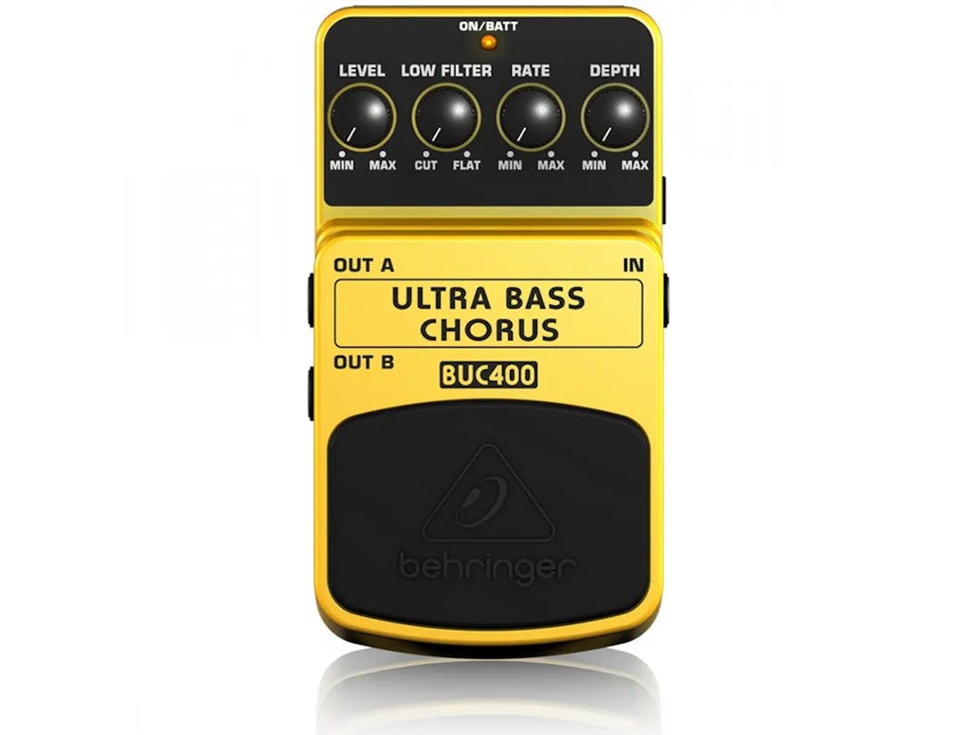 BUC400 Ultra Bass Chorus Guitar Pedal By Behringer