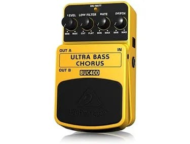 BUC400 Ultra Bass Chorus Guitar Pedal By Behringer