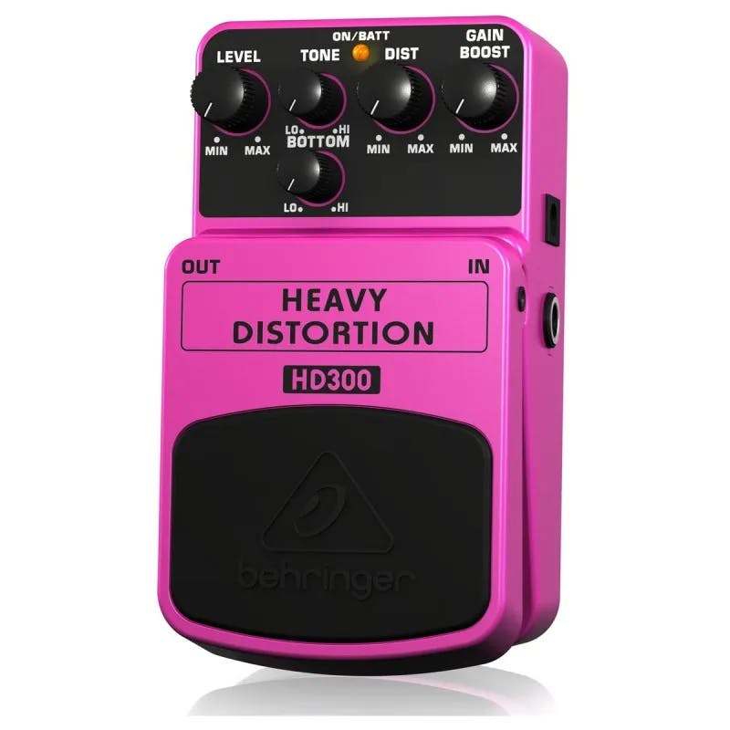 HD300 Heavy Distortion Guitar Pedal By Behringer