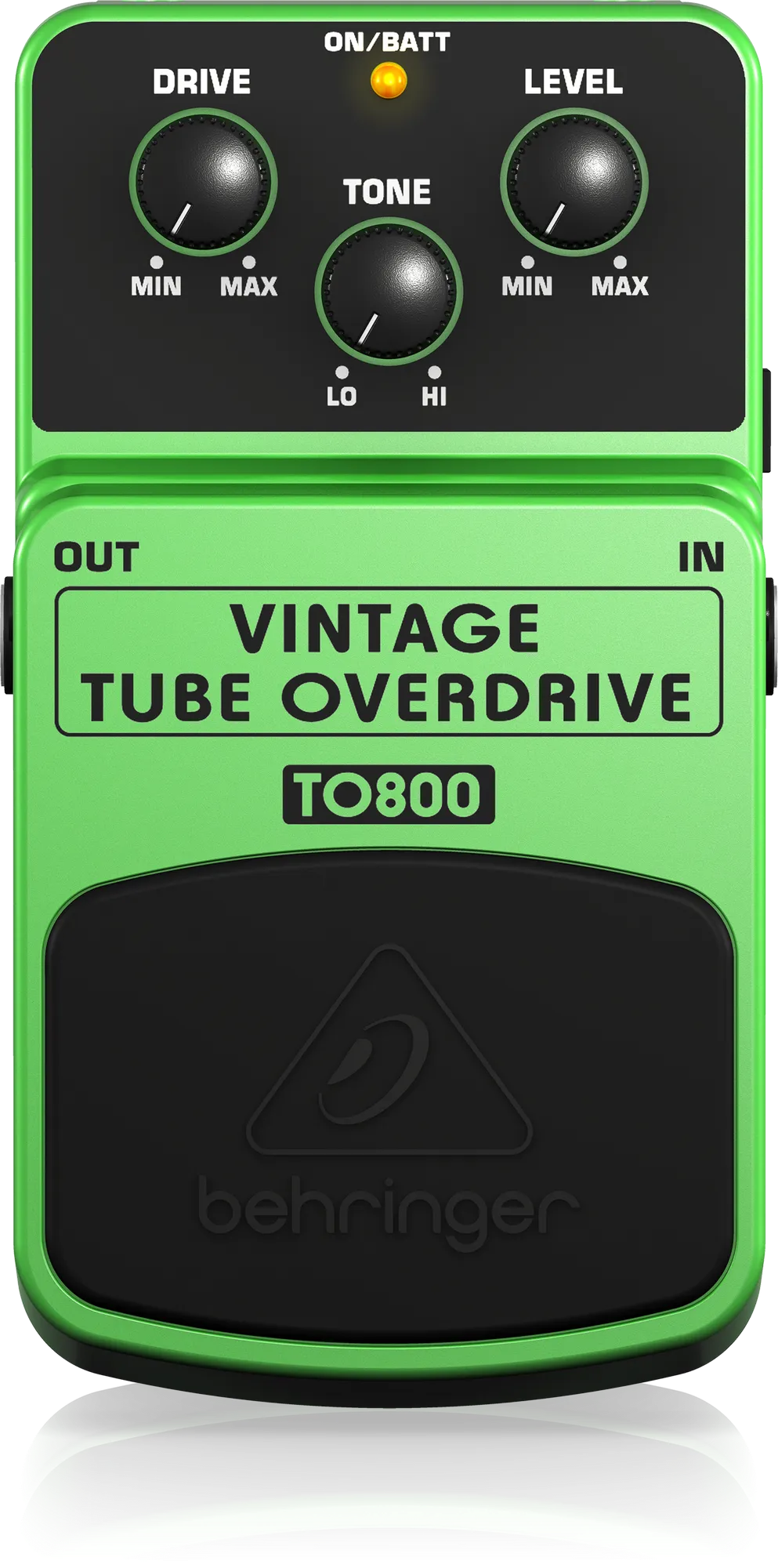 TO800 Vintage Tube Overdrive Guitar Pedal By Behringer