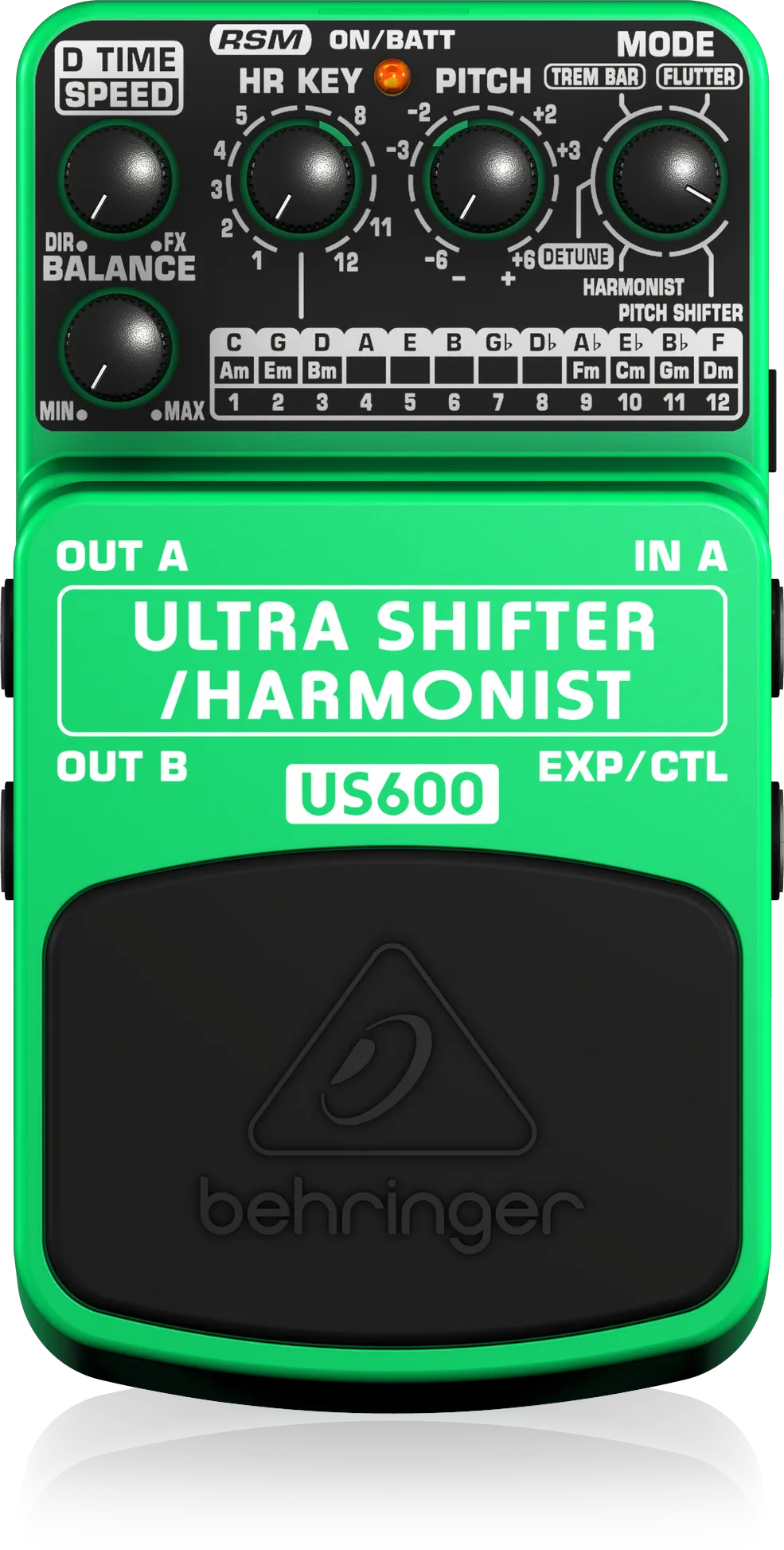 US600 Ultra Shifter/Harmonist Guitar Pedal By Behringer