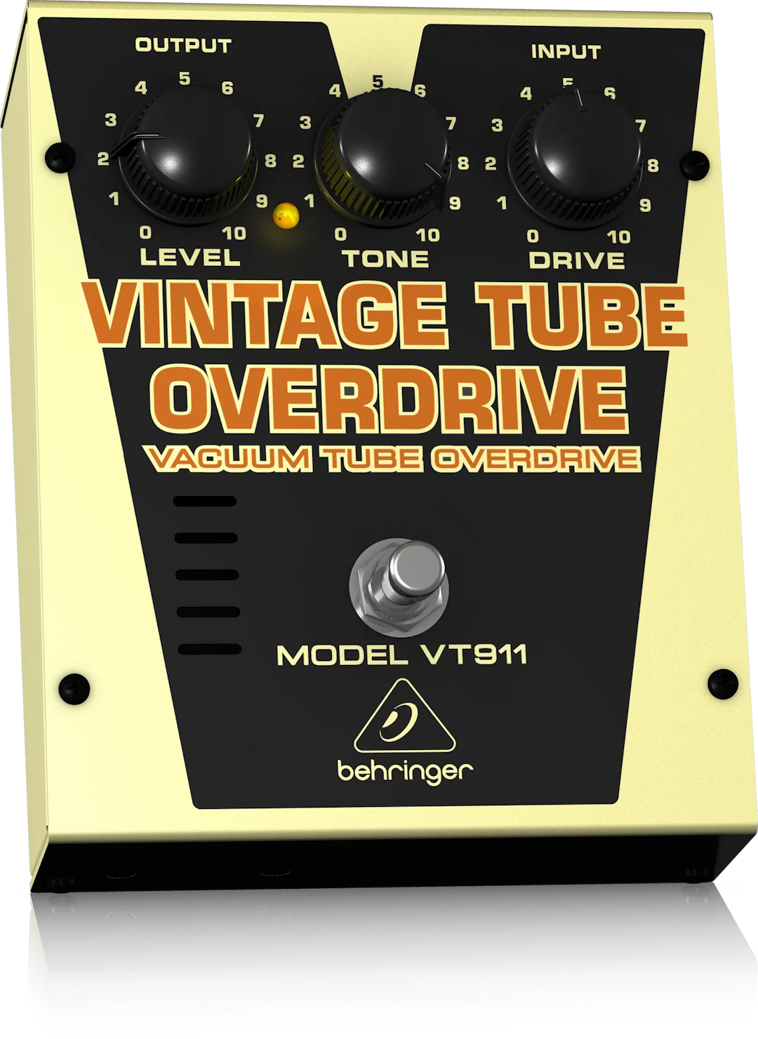 VT911 Vintage Tube Overdrive Guitar Pedal By Behringer