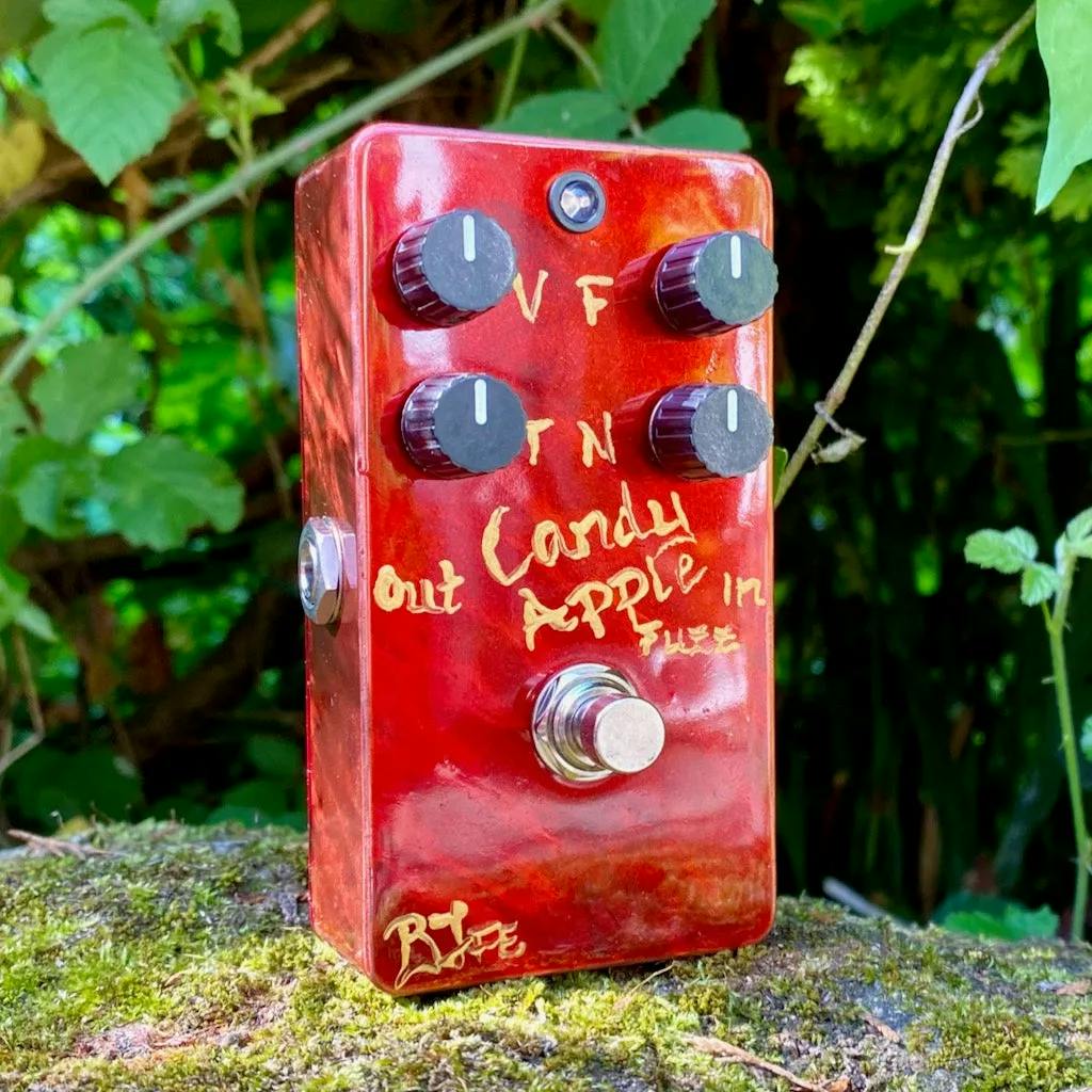 Candy Apple Fuzz Guitar Pedal By BJFE
