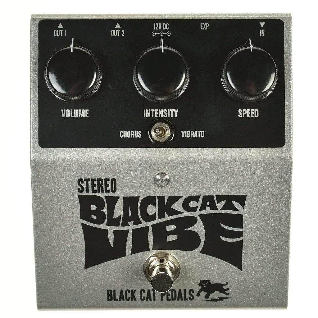 Stereo Black Cat Vibe Guitar Pedal By Black Cat Pedals