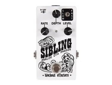 Sibling Analog Phaser Guitar Pedal By Blackout Effectors