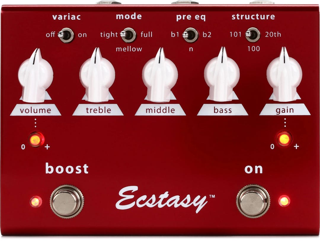 Ecstasy Red Guitar Pedal By Bogner