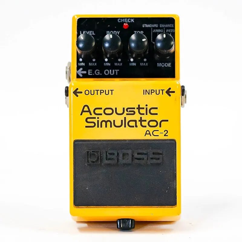 AC-2 Acoustic Simulator Guitar Pedal By BOSS