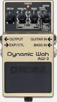 AW-3 Dynamic Wah Guitar Pedal By BOSS