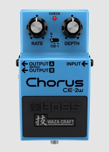 CE-2W Chorus Waza Craft Guitar Pedal By BOSS