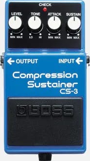 CS-3 Compression Sustainer Guitar Pedal By BOSS