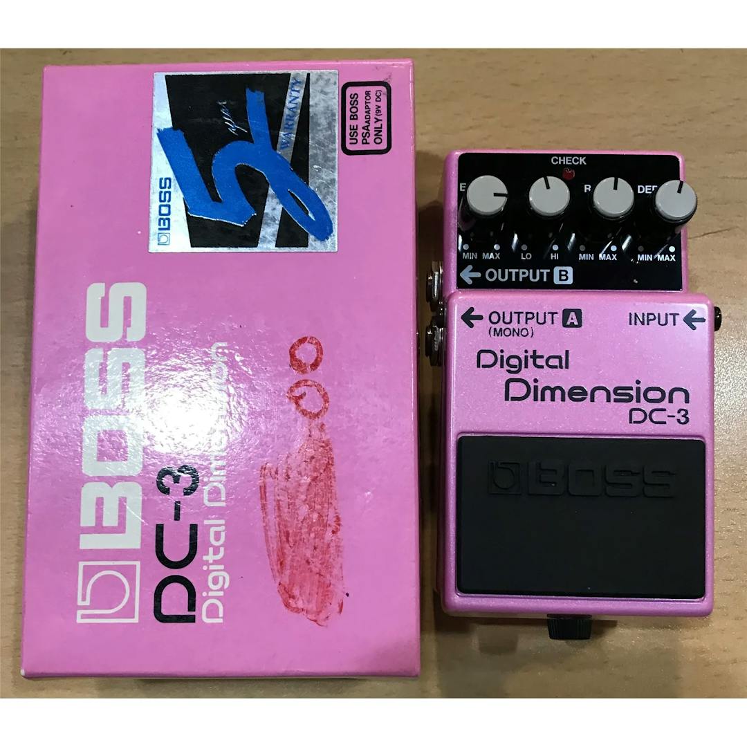 DC-3 Digital Dimension Guitar Pedal By BOSS