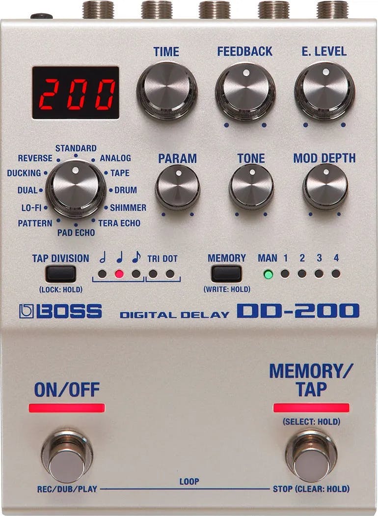 DD-200 Digital Delay Guitar Pedal By BOSS