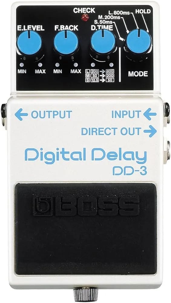 DD-3 Digital Delay Guitar Pedal By BOSS