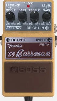 FBM-1 Fender '59 Bassman Guitar Pedal By BOSS