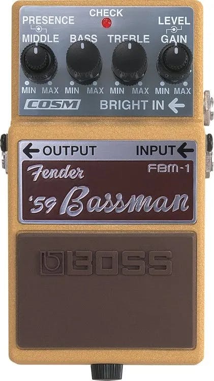 FBM-1 Fender '59 Bassman Guitar Pedal By BOSS