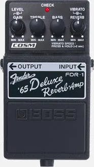 FDR-1 Fender '65 Deluxe Reverb Guitar Pedal By BOSS