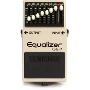 GE-7 Graphic Equalizer Guitar Pedal By BOSS