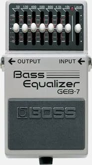 GEB-7 Bass Equalizer Guitar Pedal By BOSS