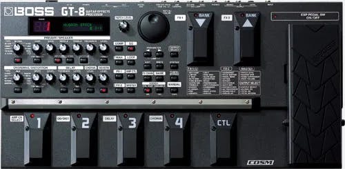 GT-8 Guitar Effects Processor Guitar Pedal By BOSS