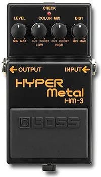 HM-3 Hyper Metal Guitar Pedal By BOSS