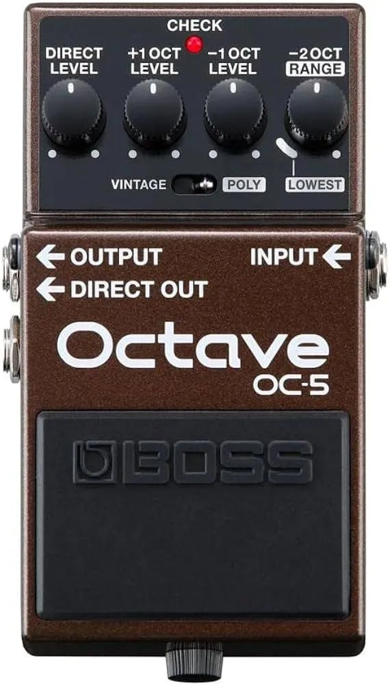 OC-5 Octave Guitar Pedal By BOSS