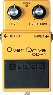 OD-1 OverDrive Guitar Pedal By BOSS