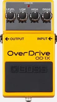 OD-1X OverDrive Guitar Pedal By BOSS