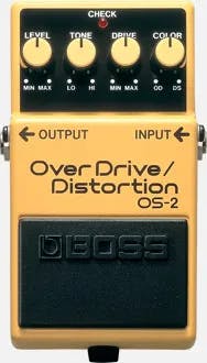 OS-2 OverDrive/Distortion Guitar Pedal By BOSS