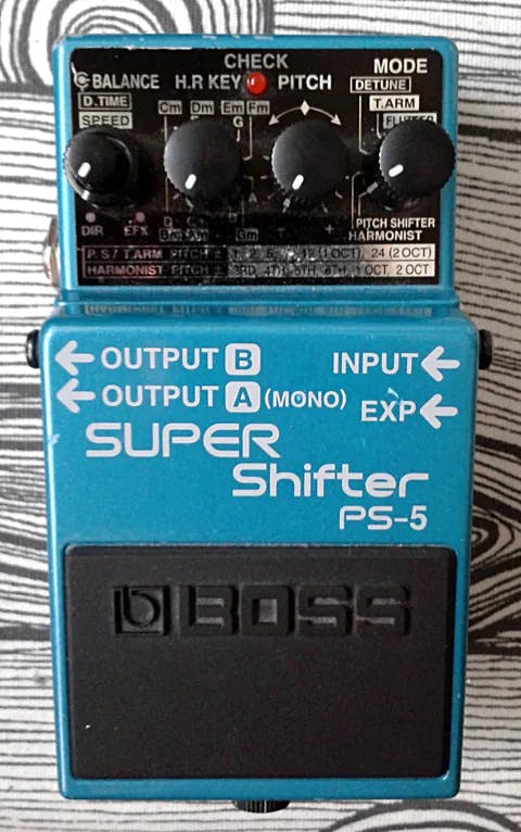 PS-5 Super Shifter Guitar Pedal By BOSS