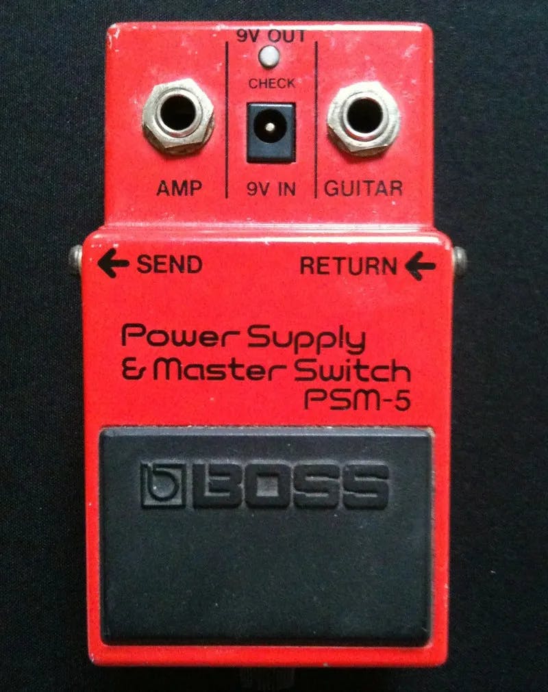 PSM-5 Power Supply & Master Switch Guitar Pedal By BOSS
