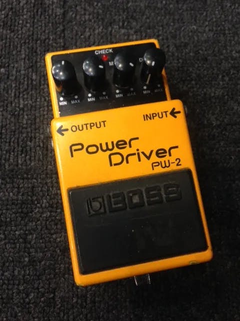 PW-2 Power Driver Guitar Pedal By BOSS