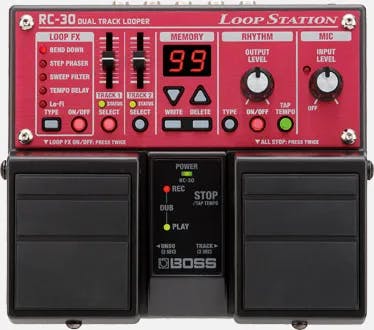 RC-30 Loop Station Guitar Pedal By BOSS