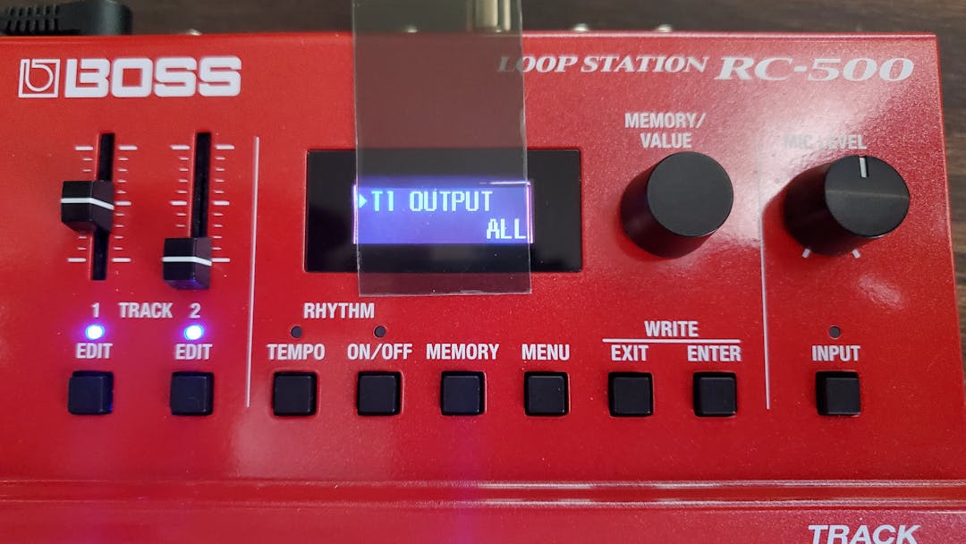 RC-500 Loop Station Guitar Pedal By BOSS